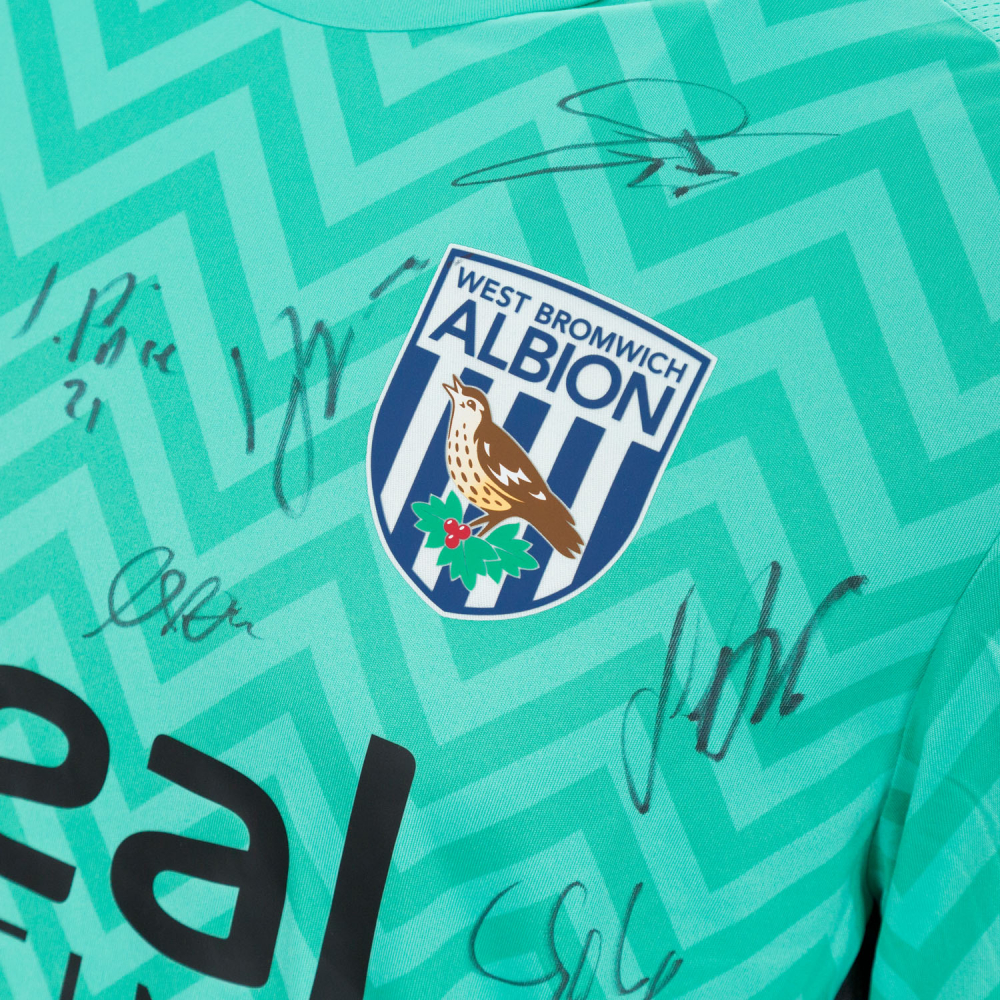 WBA 24/25 Signed Squad Away Goalkeeper Shirt