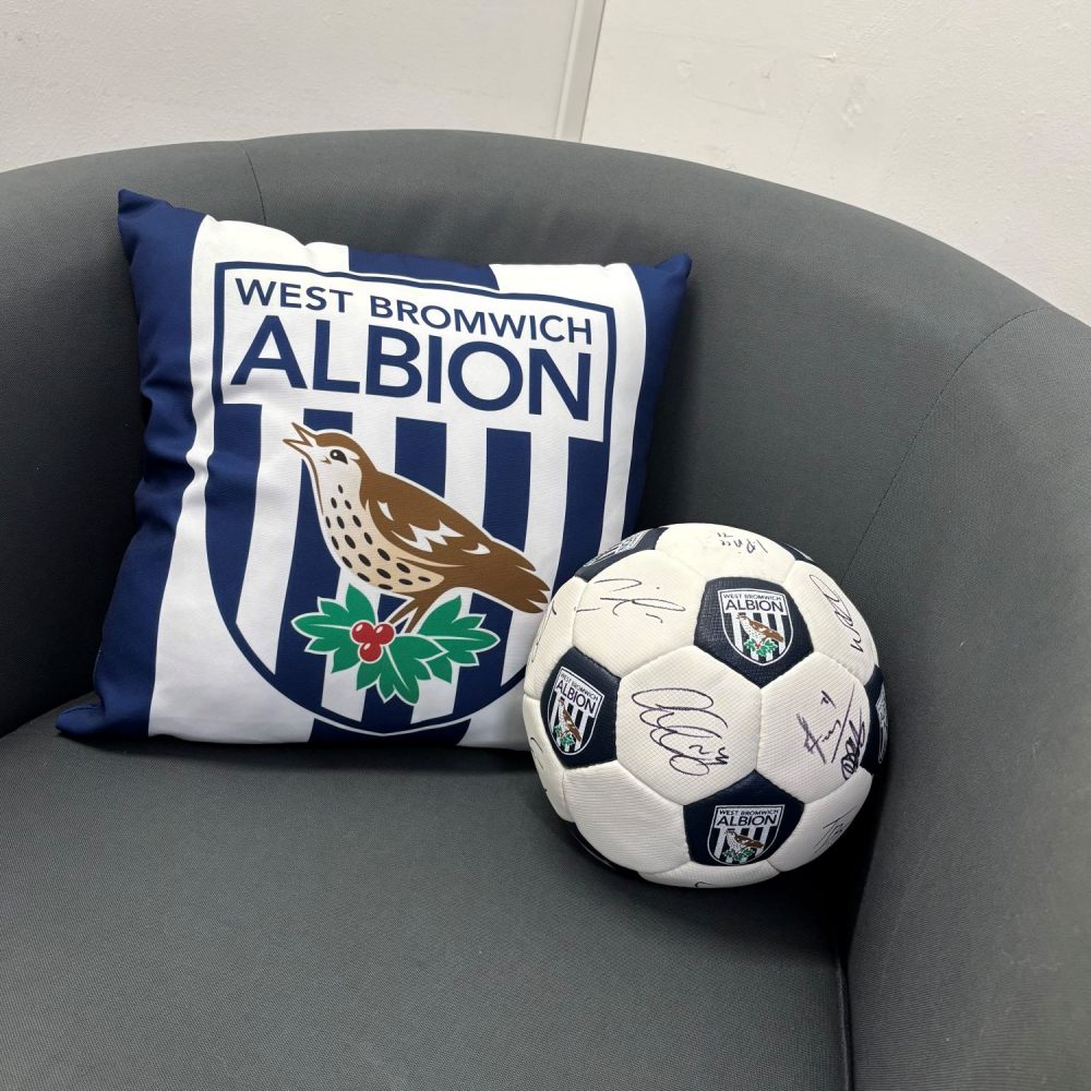 WBA Squad Signed Autograph Ball