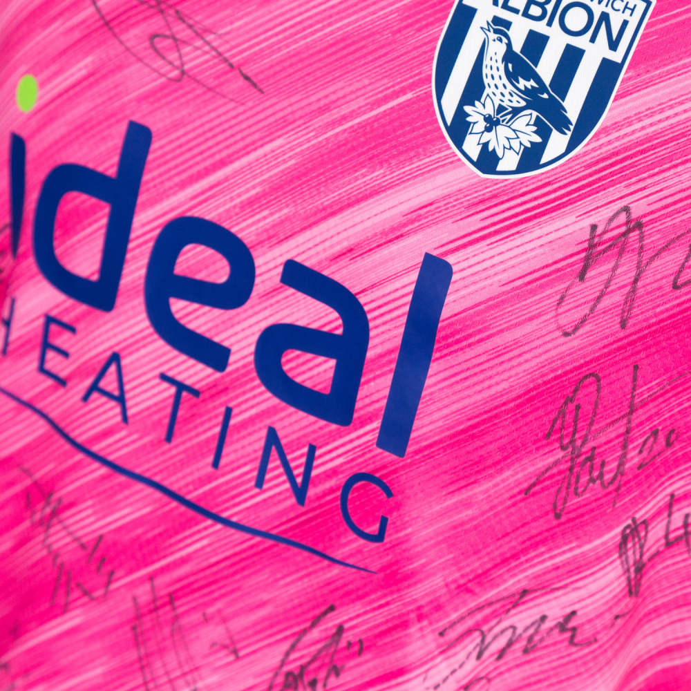 WBA 24/25 Signed Squad Pink Away Shirt