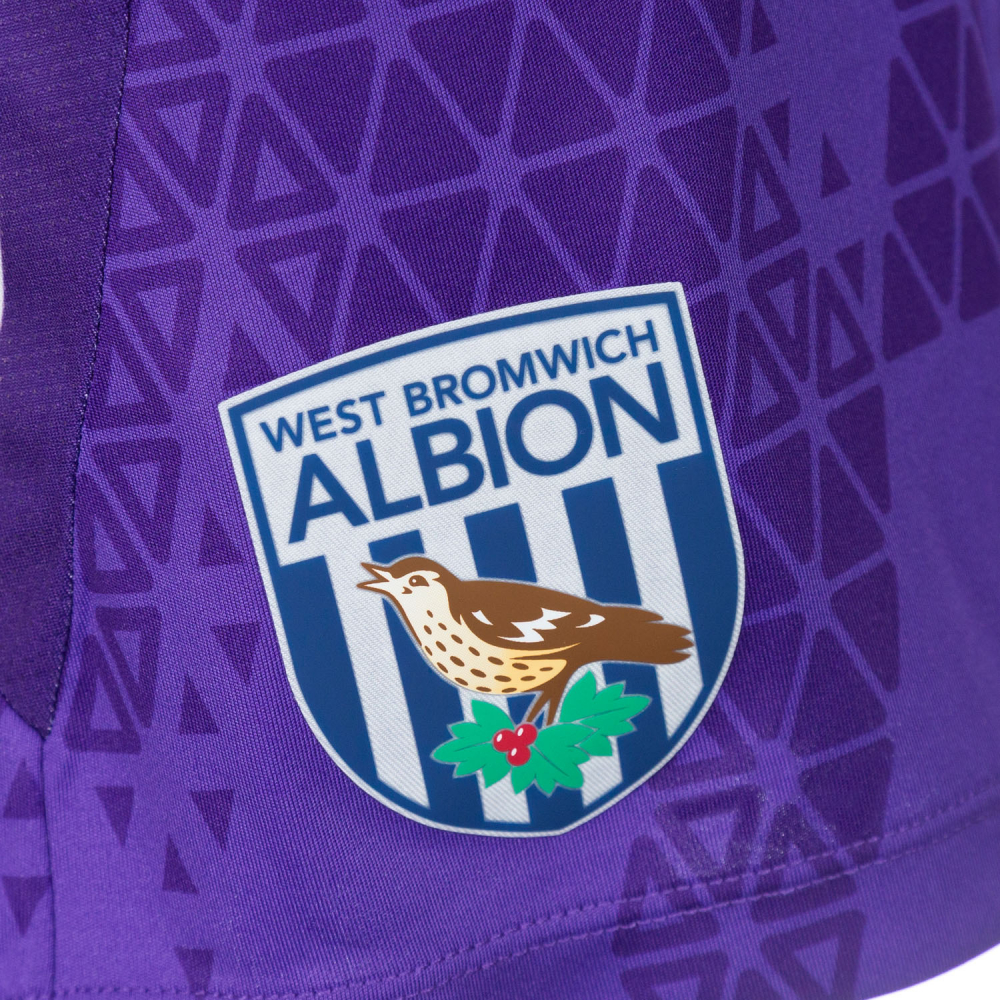 WBA 25/26 Adult Away Goalkeeper Shorts Purple 