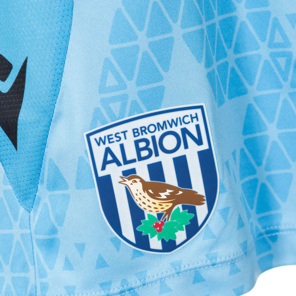 WBA 25/26 Adult Away 2 Goalkeeper Shorts Blue 