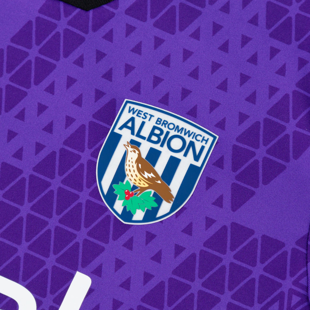 WBA 25/26 Junior Away Goalkeeper Shirt Purple