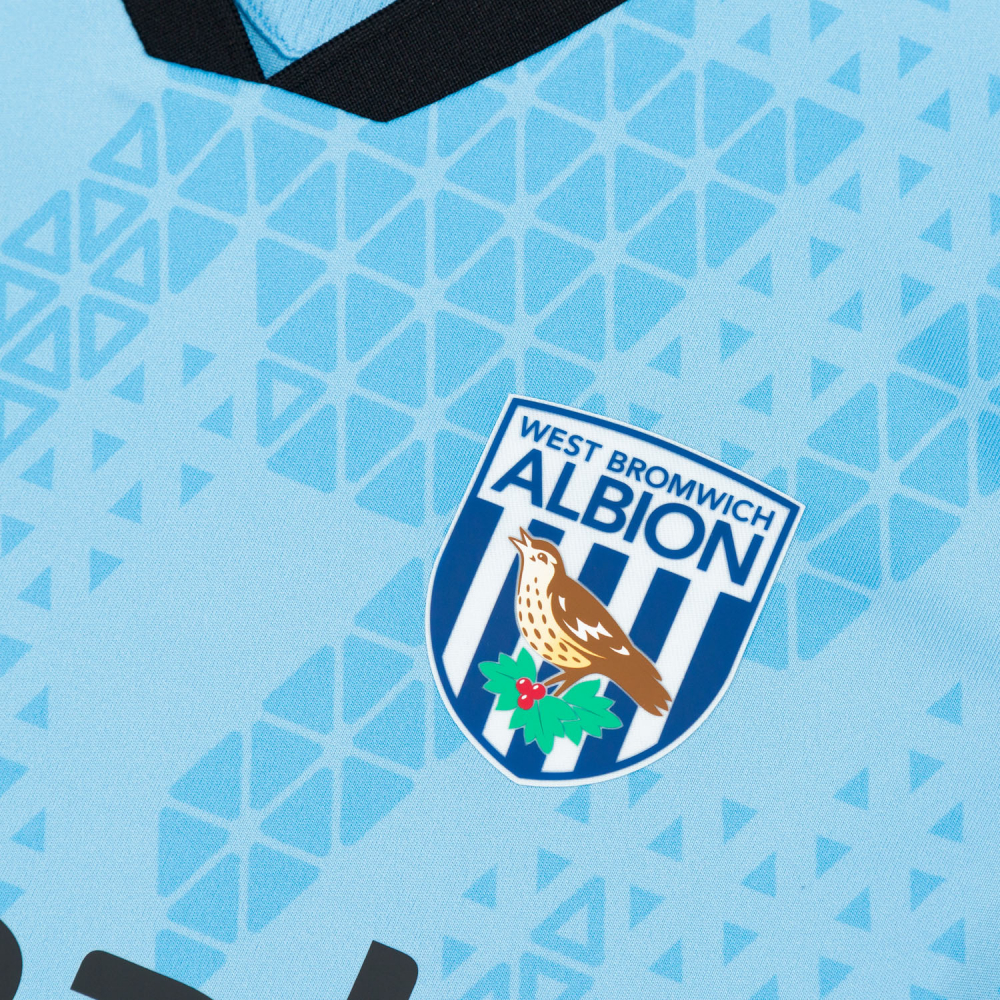 WBA 25/26 Junior Away 2 Goalkeeper Shirt Blue 