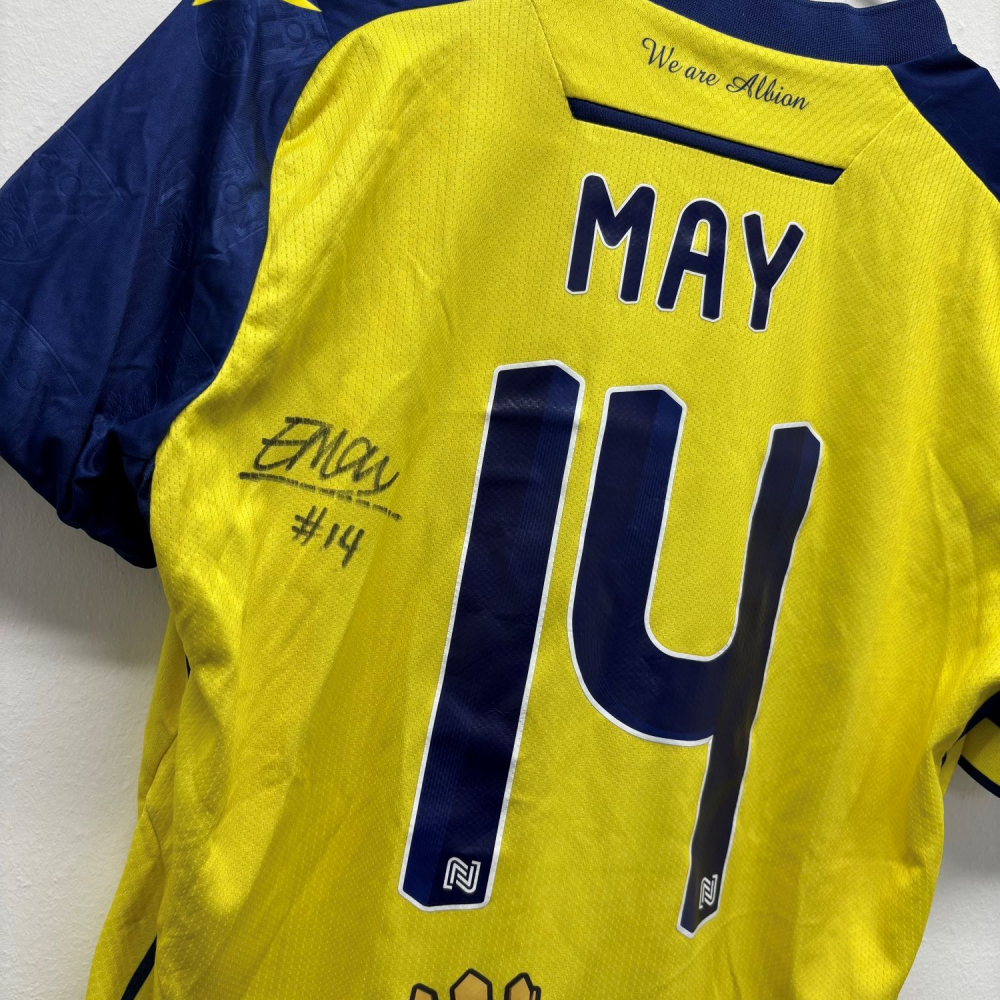 WBA 24/25 Match Worn & Signed Ellie May Away Shirt