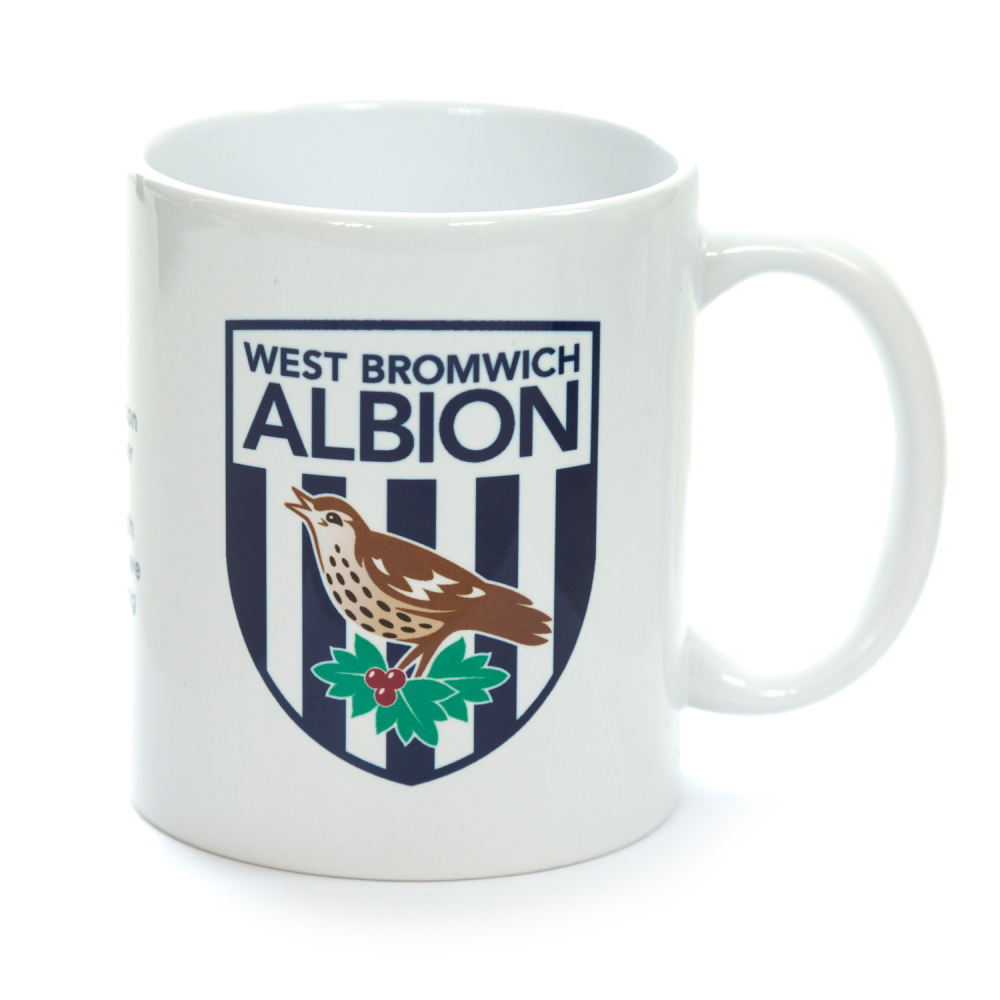 WBA Personalised Baggies Fan Noun Mug 