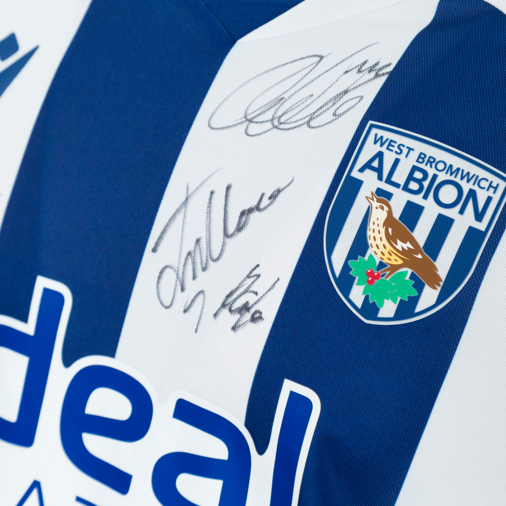WBA 25/26 Squad Signed Home Shirt