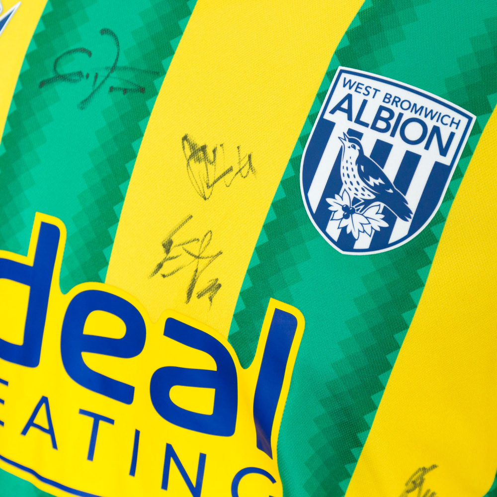 WBA 25/26 Squad Signed Away Shirt