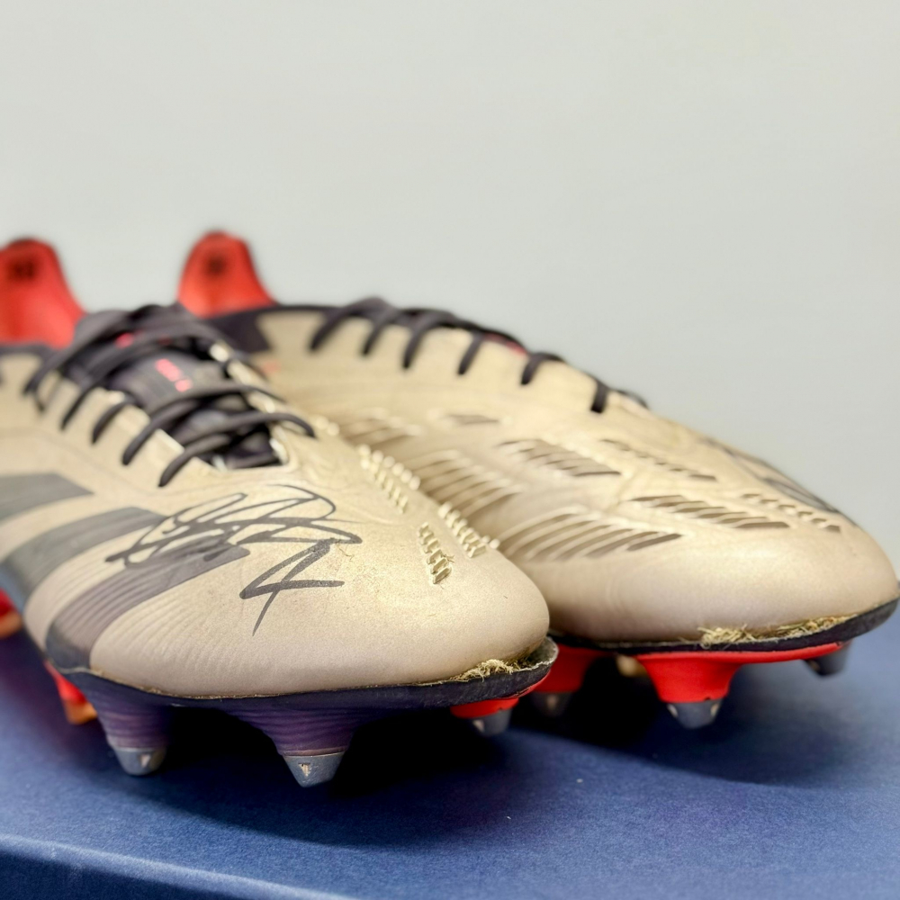 WBA Worn & Signed Callum Styles Boots 