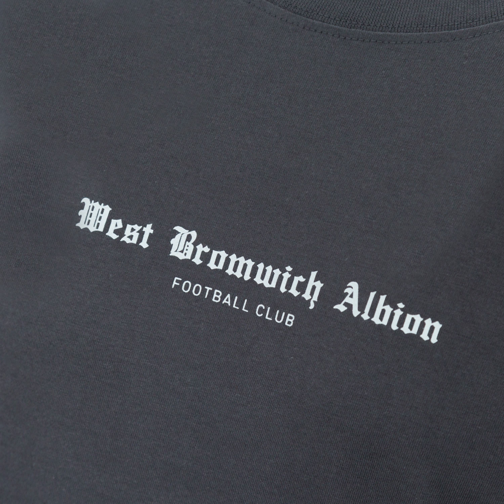 Text Rubber Print T Shirt