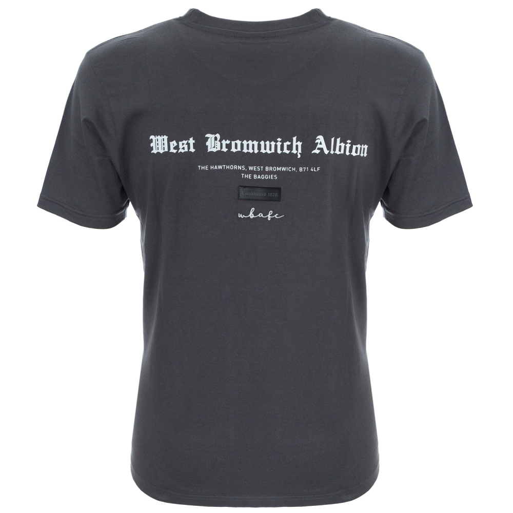 Text Rubber Print T Shirt