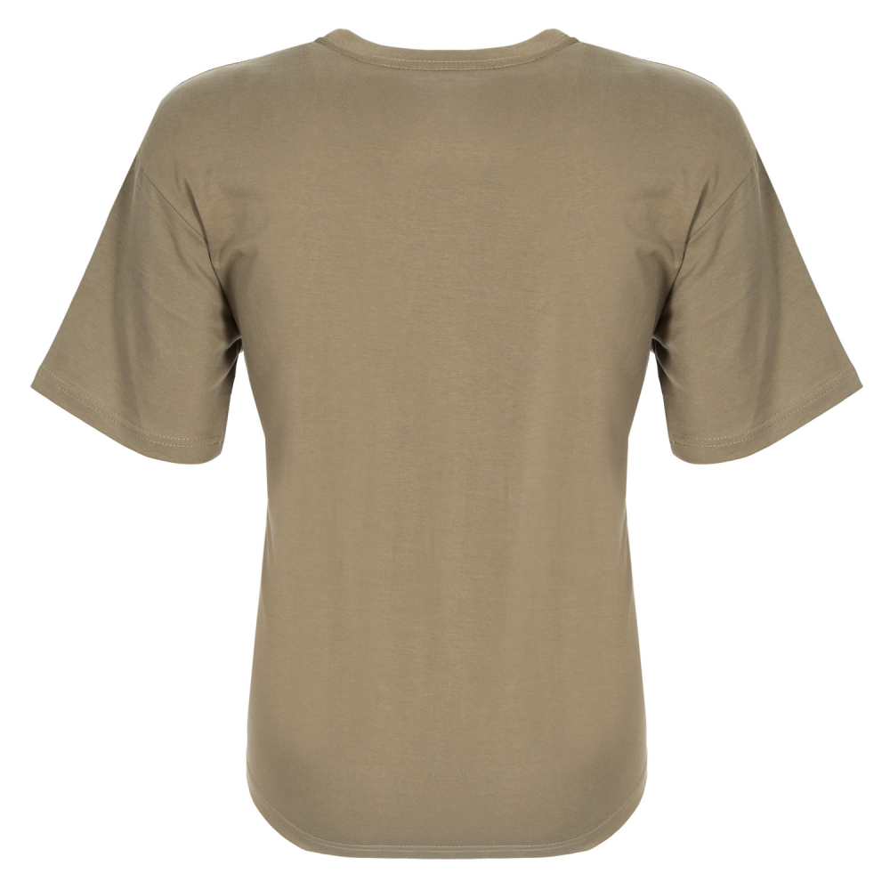 Elevate Organic Tee Khaki