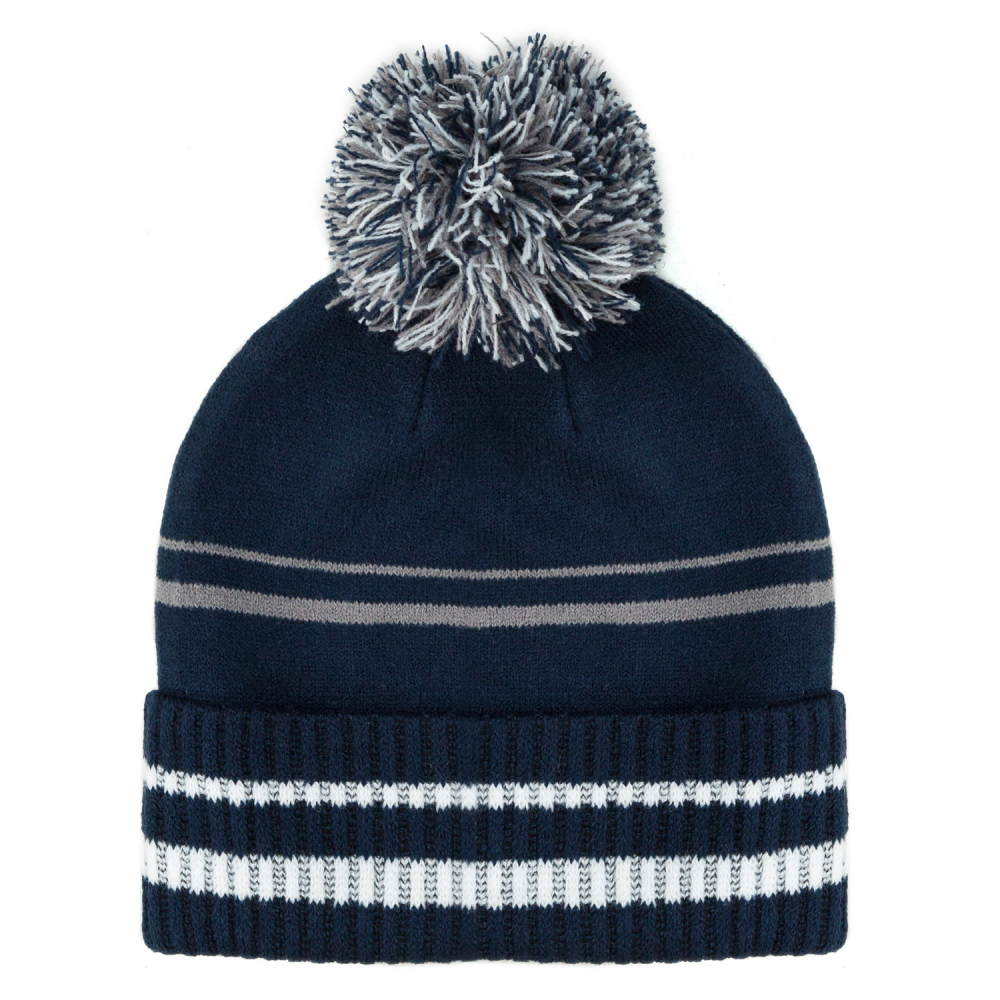 Junior Cross Text Beanie