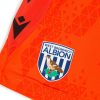 WBA 25/26 Junior Home Goalkeeper Shorts Orange 