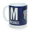 WBA Personalised Letter & Name Mug 