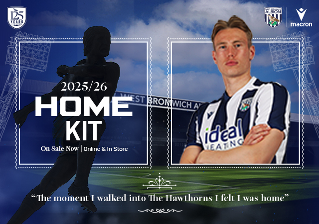 West Bromwich Albion Online Store | Official replica shirts