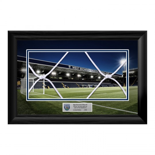 WBA Limited Edition Framed Goal Net