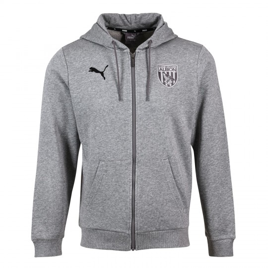 WBA Travel Hooded Jacket Adult- Grey