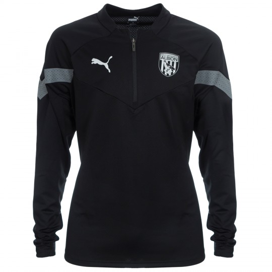 WBA 22/23 Adult Matchday 1/4 Zip- Black