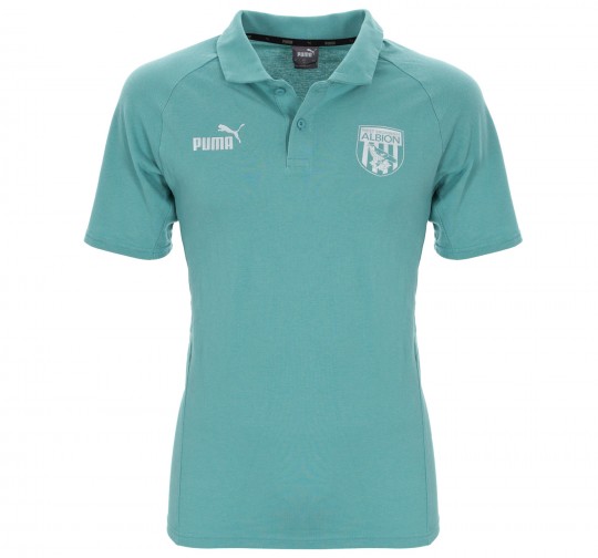 WBA 22/23 Travel Polo- Mineral Blue