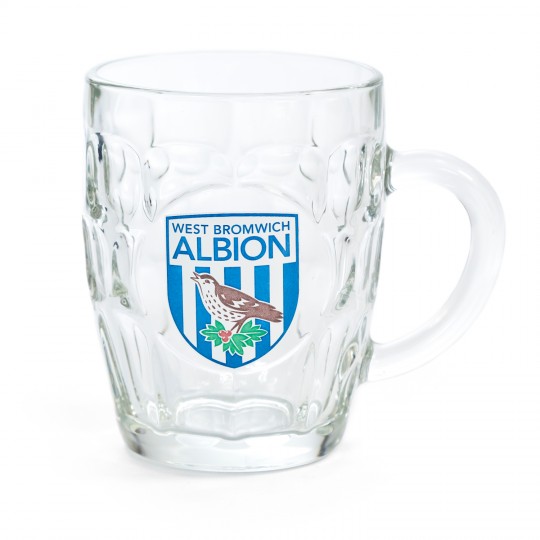WBA Dimpled Beer Glass