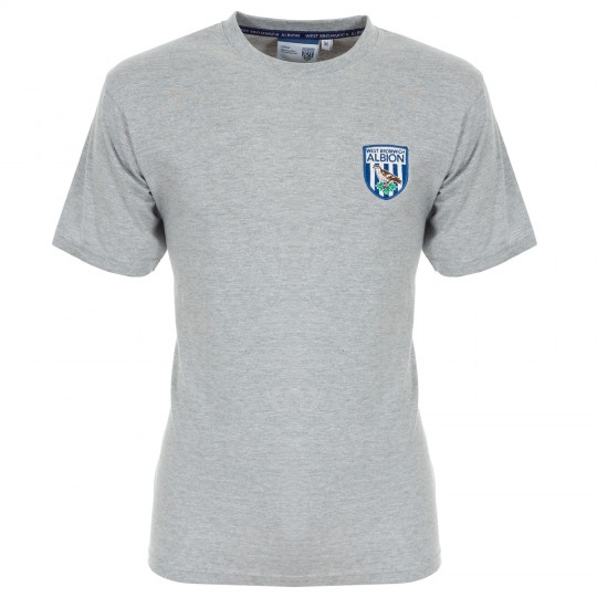 WBA Club Classic T Shirt- Grey