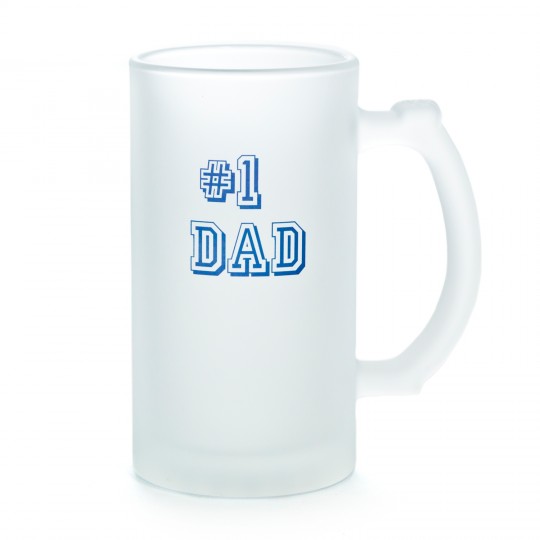 WBA Frosted #1 Dad Glass