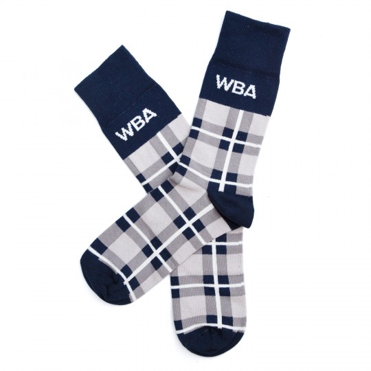 WBA Checked Socks