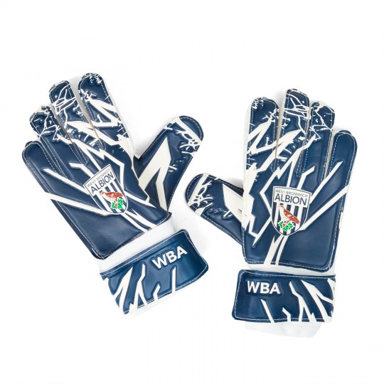 White deals football gloves