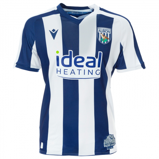West Bromwich Albion ジャージ Mサイズ ホーム West Bromwich Albion Football Adidas Hoodie - Blue - L