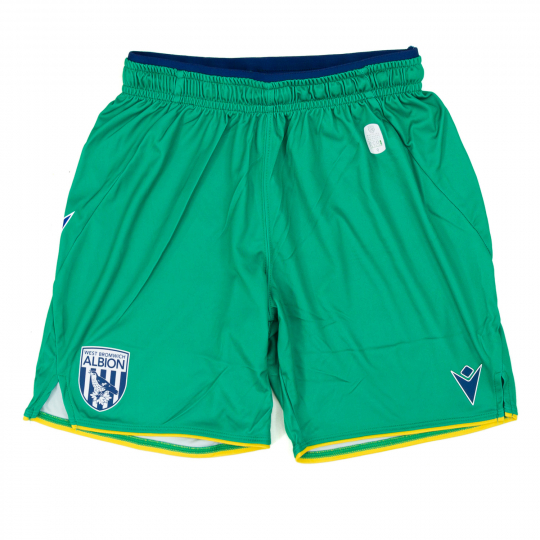 england junior away shorts