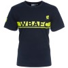 WBA Hawthorns Neon Trim Chest T Shirt- Navy
