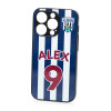 WBA iPhone 14 Personalised Striped Phone Case