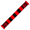 WBA Jacquard Bar Scarf R/B
