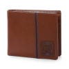 WBA Tan Leather Wallet