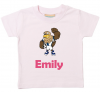WBA Personalised Infant T Shirt - Pink 