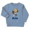 WBA Personalised Infant Sweatshirt - Ice Blue