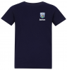 WBA Personalised Junior T Shirt - Crest - Navy 