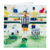 WBA Foozball Birthday Card