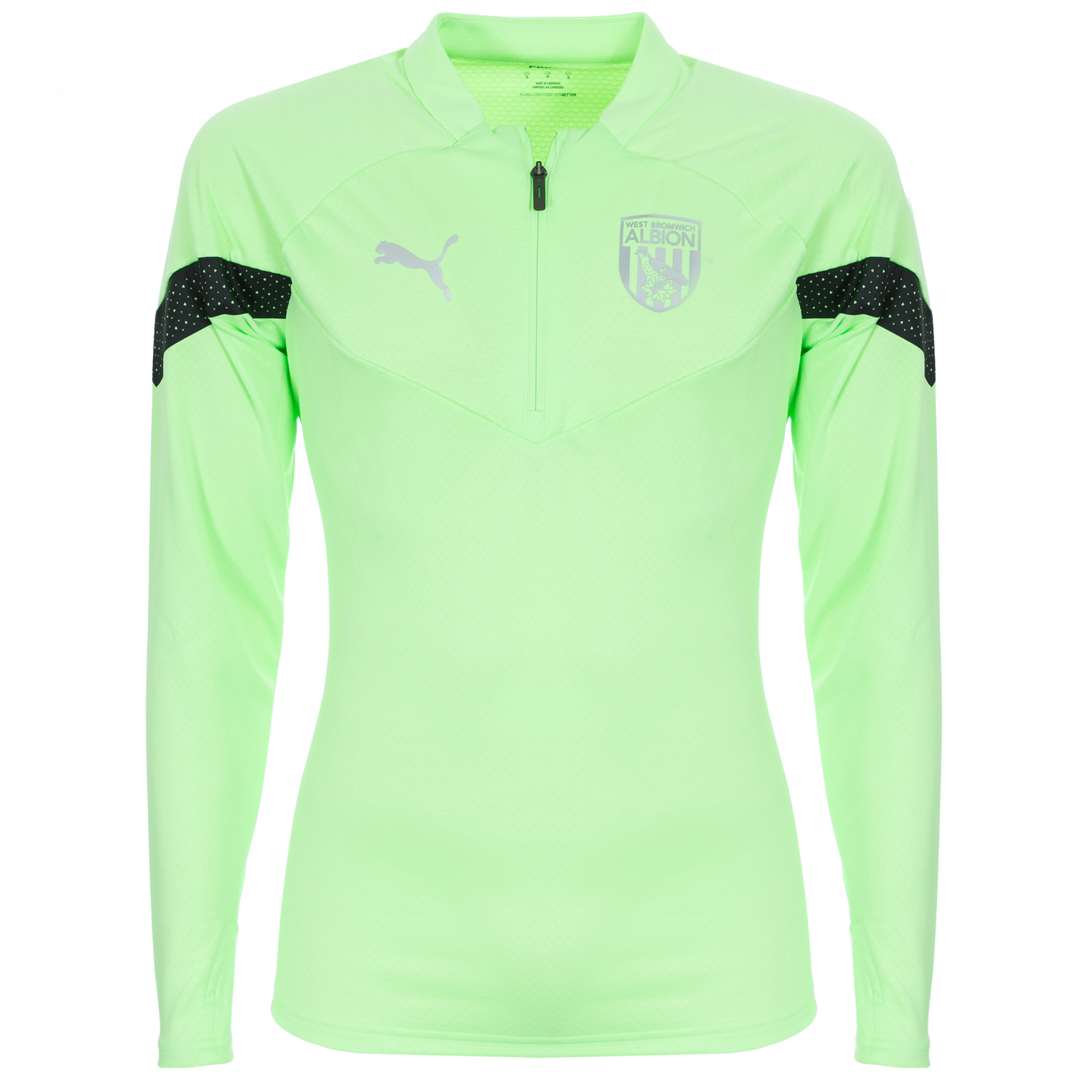 WBA 22/23 Adult Training 1/4 Zip- Fizzy Lime