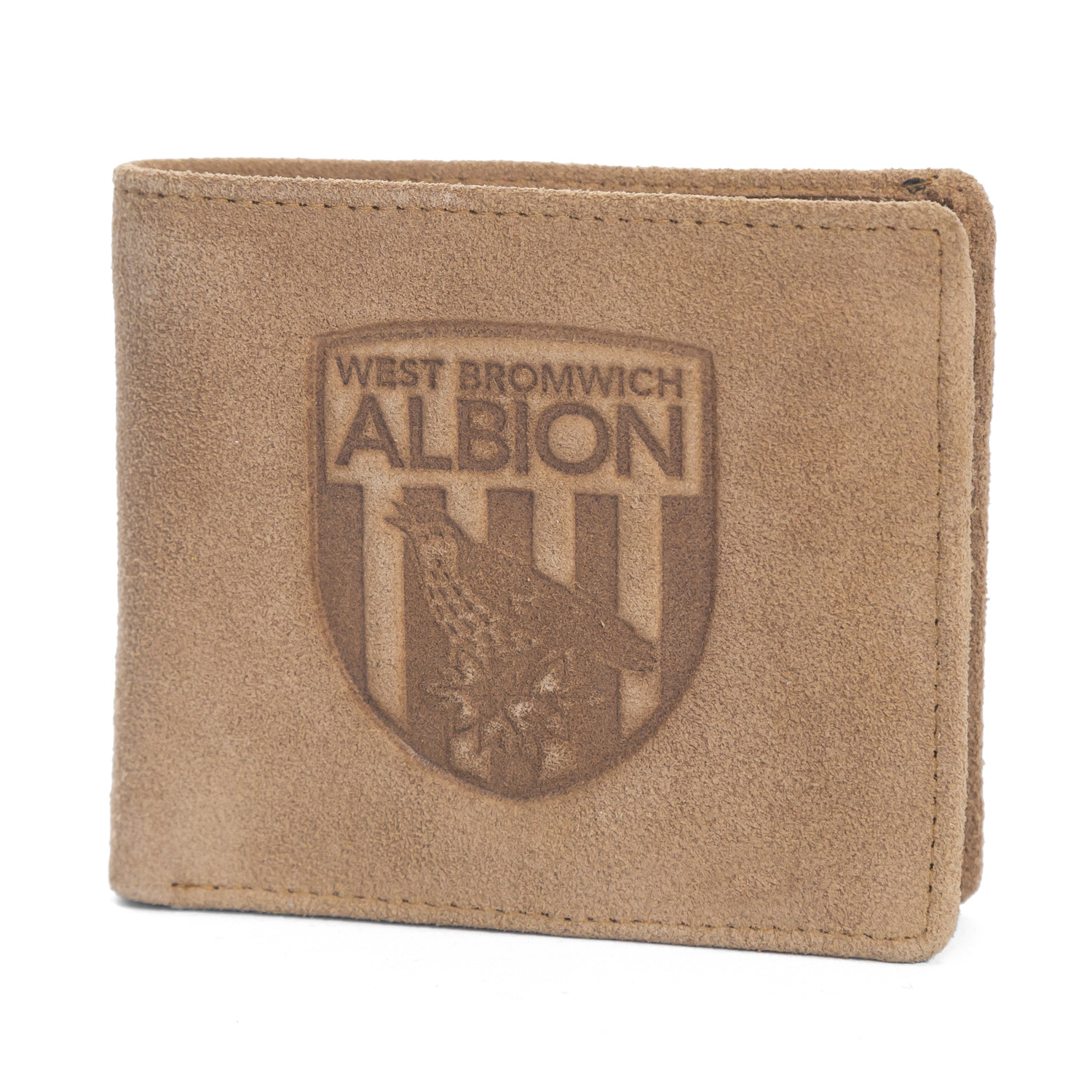 WBA Brown Leather Wallet