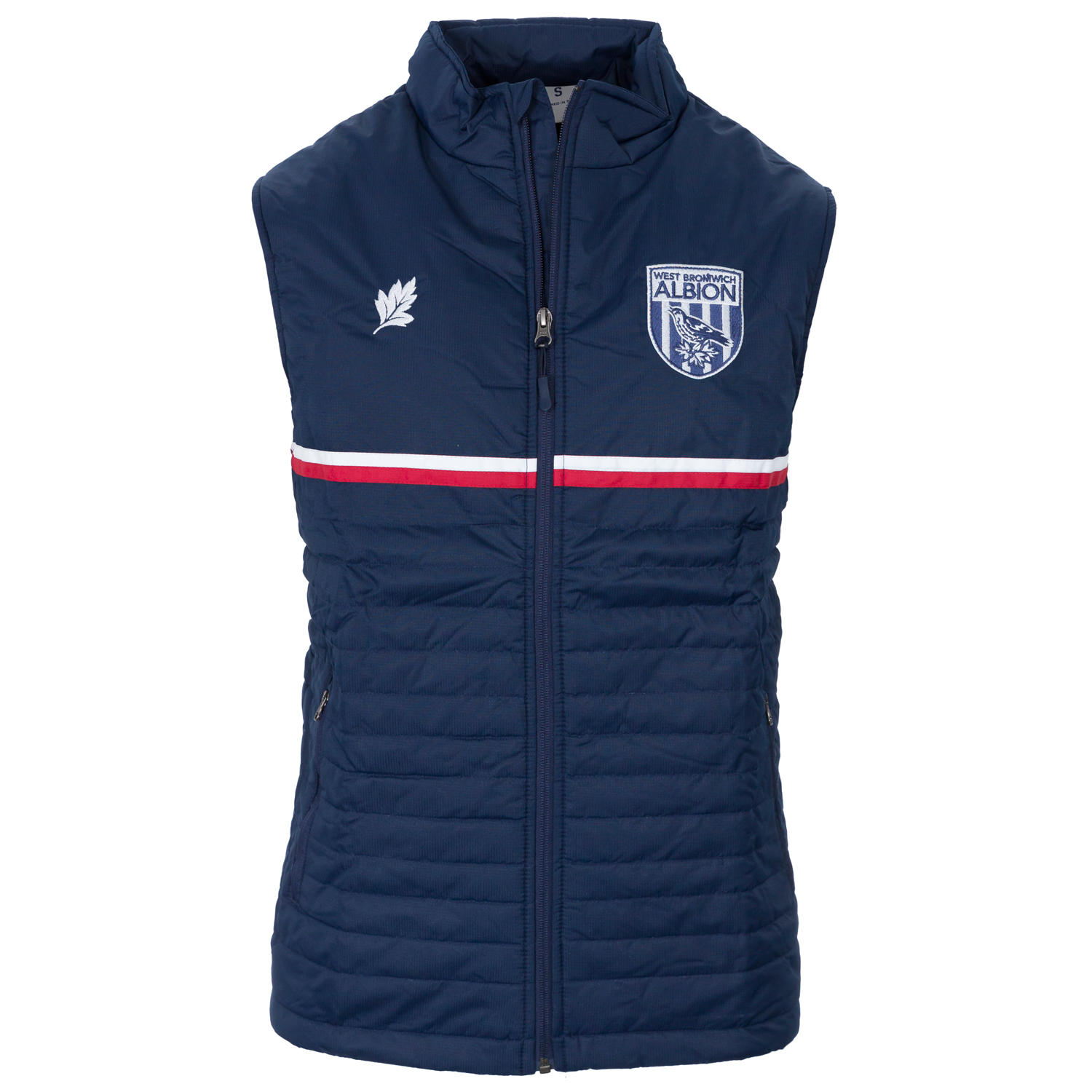 WBA Hawthorns Crest Stripe Active Gilet