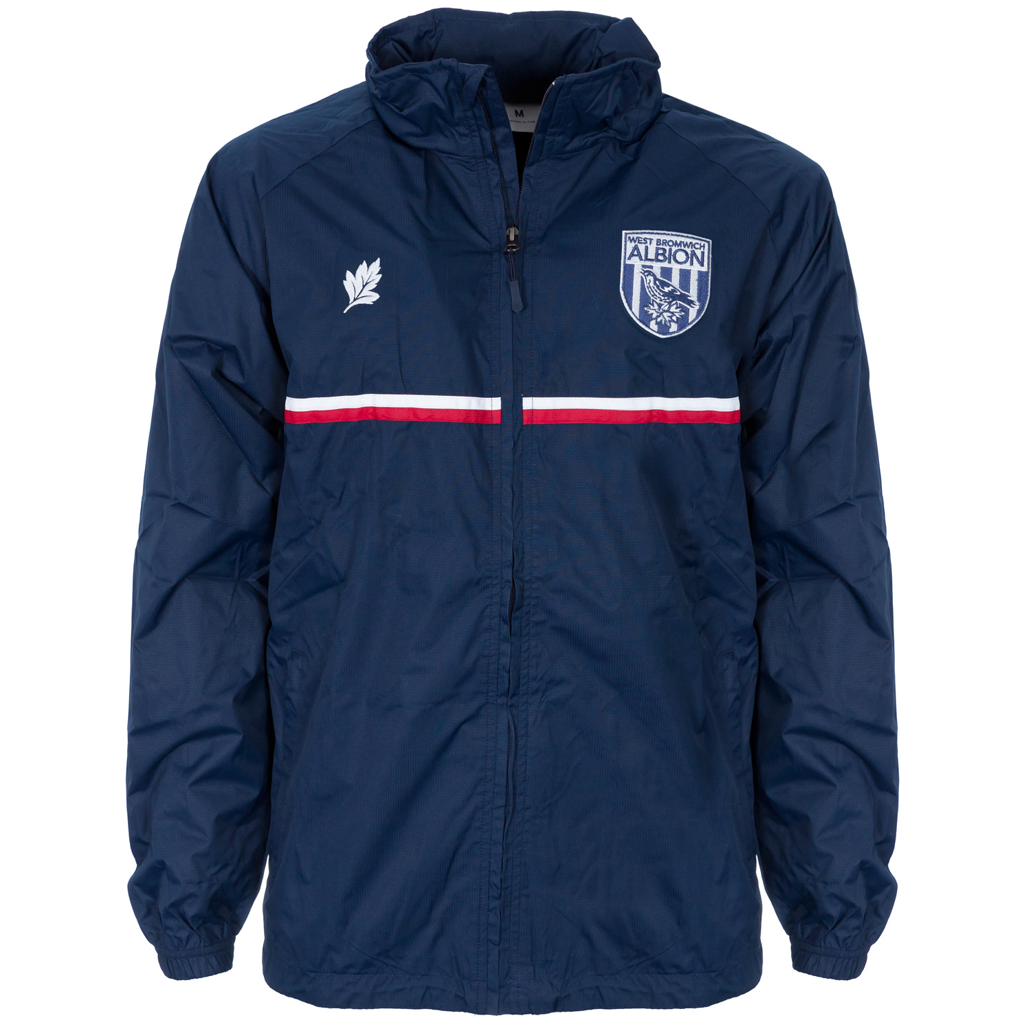 WBA Hawthorns Crest Stripe Active Rain Jacket