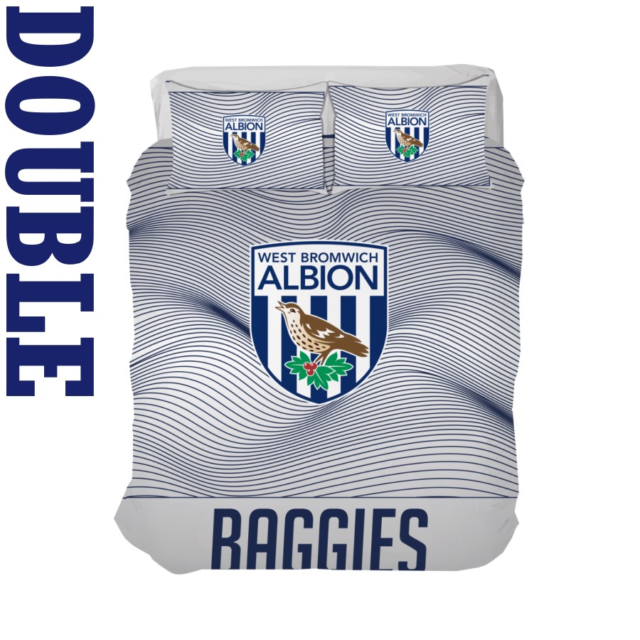 WBA Waved Double Duvet Set