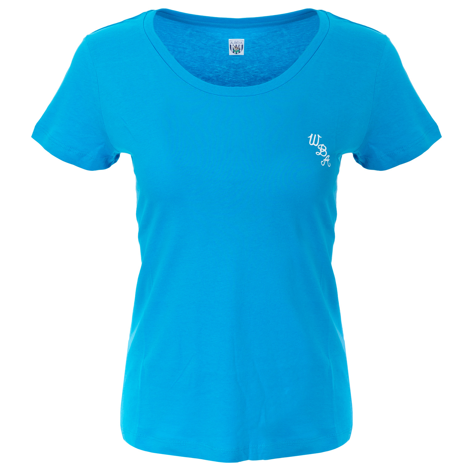 WBA Organic Crew T Shirt- Atoll Blue