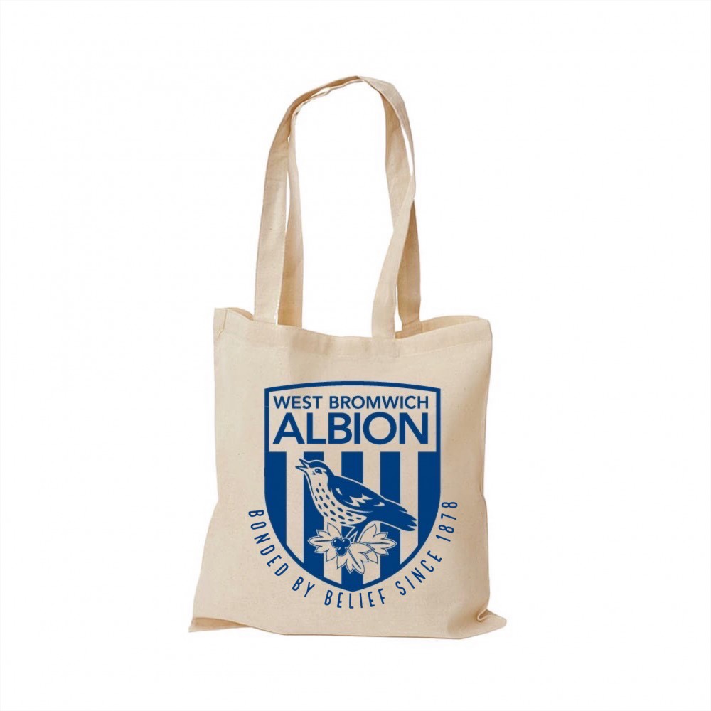 WBA Cotton Bonded By Belief Tote Bag- Navy