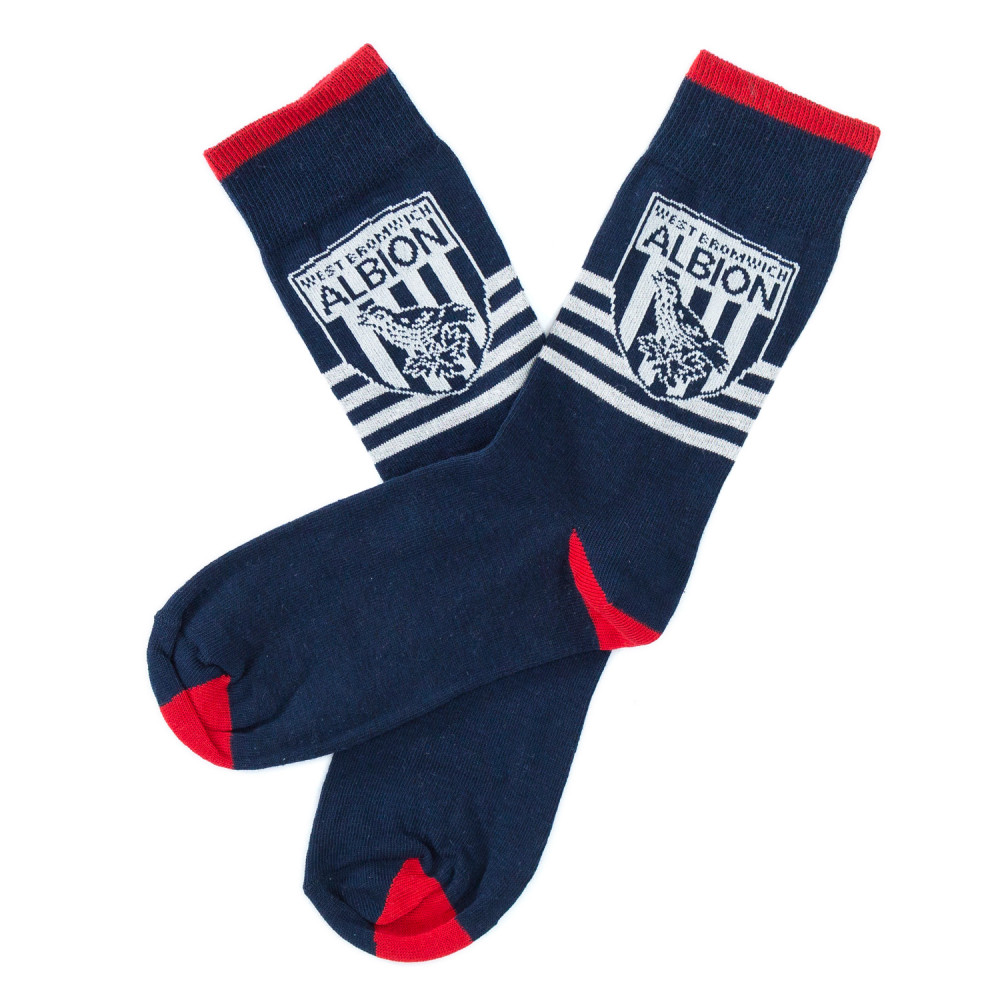 WBA 3 Colour Retro Socks