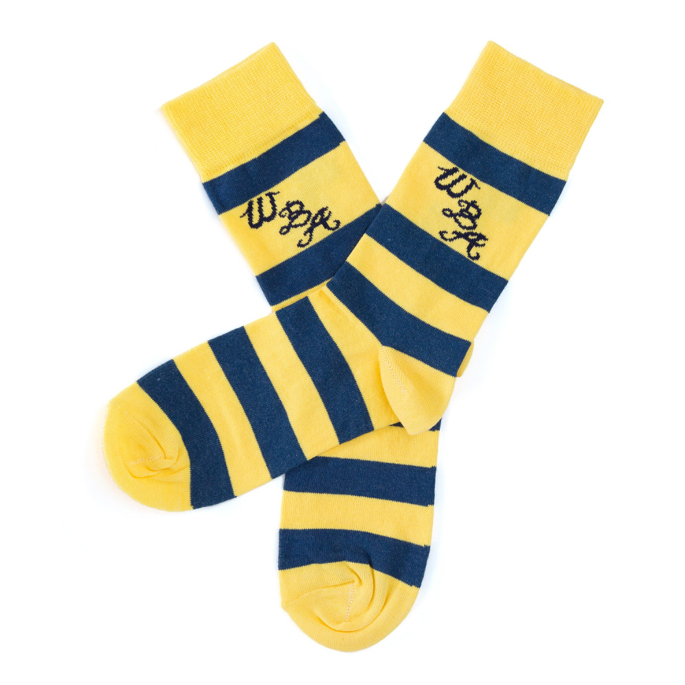 WBA Away Retro Socks