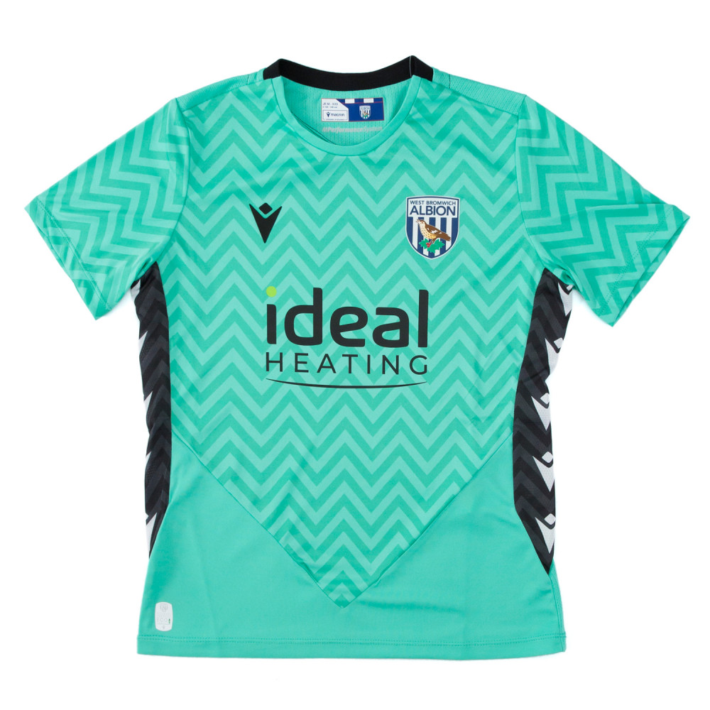 WBA 24/25 Junior Away Goalkeeper Shirt Turquoise