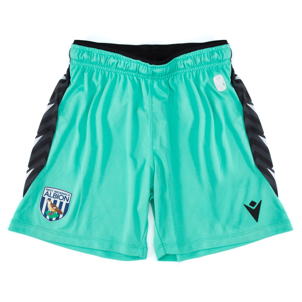 WBA 24/25 Junior Away Goalkeeper Shorts Turquoise