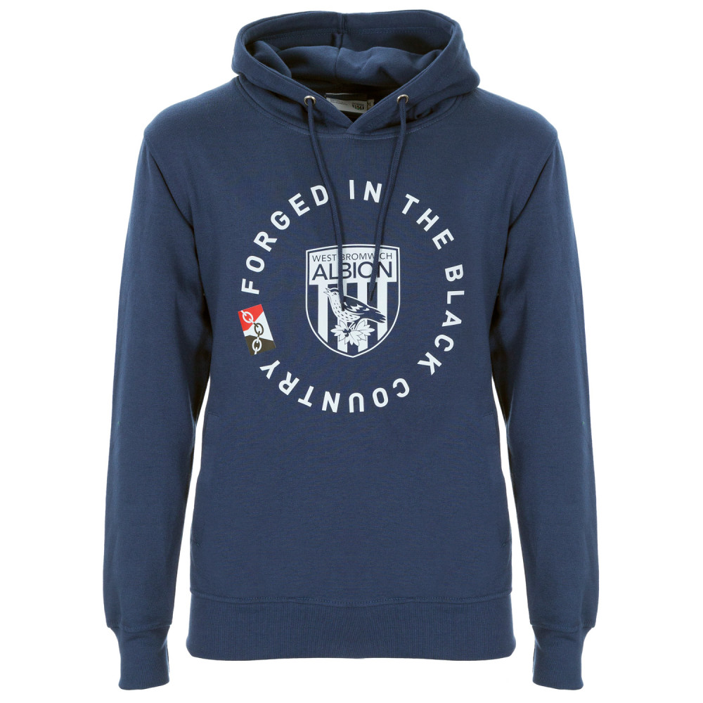 WBA Born & Bred Hoodie - Denim